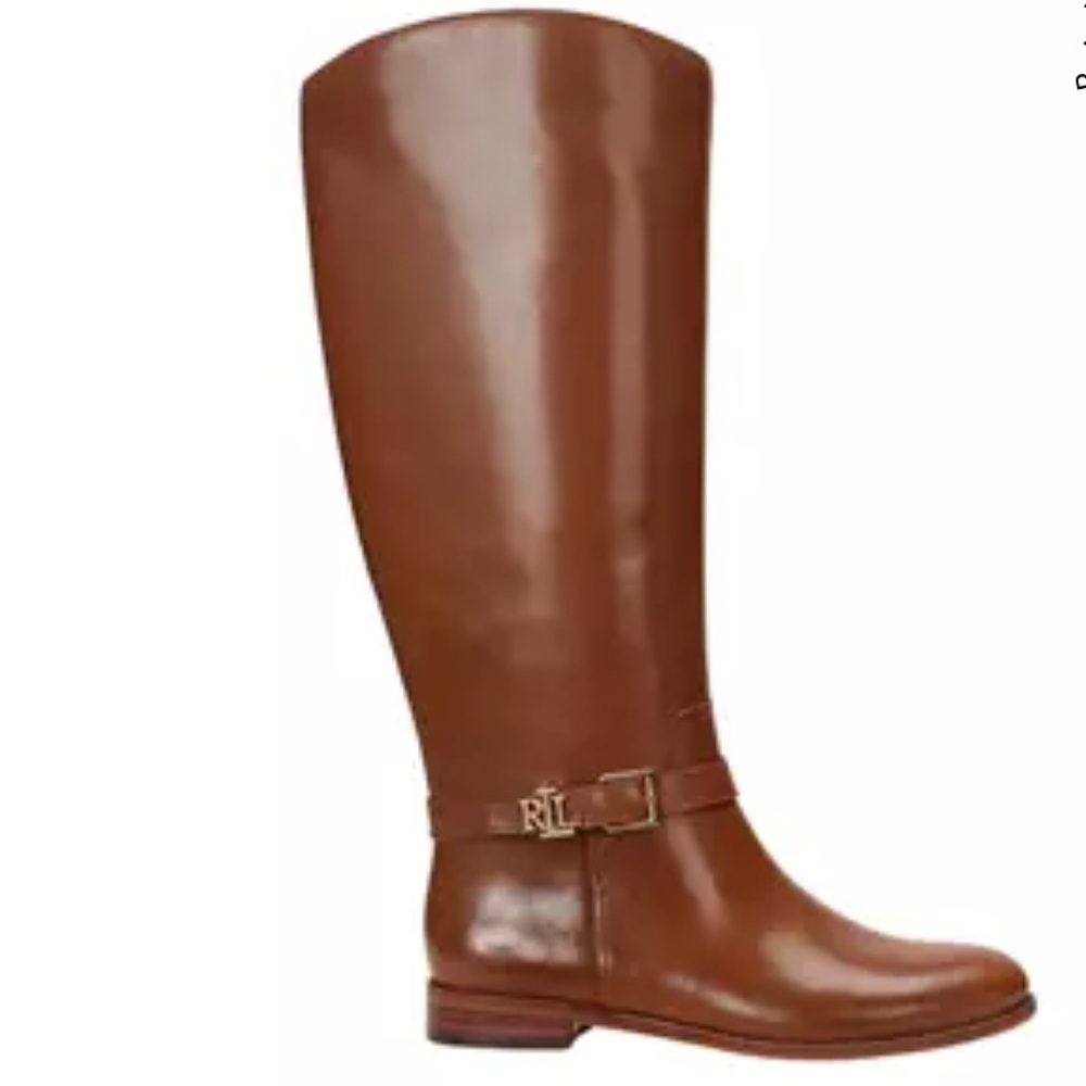 Brooke Burnished Leather Riding Boots No Box